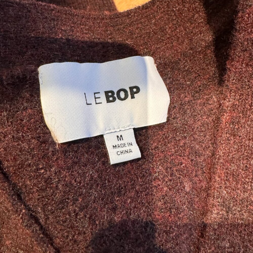 Le Bop Ines Knit Cardigan in Chocolate Brown - Picture 7 of 9